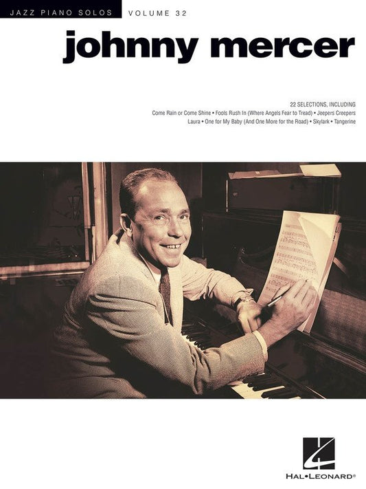 Johnny Mercer — Jazz Piano Solos Series Vol. 32 (Hal Leonard)