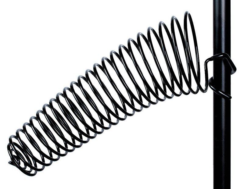 SwirlyShtick Black Drumstick Left Side Holder