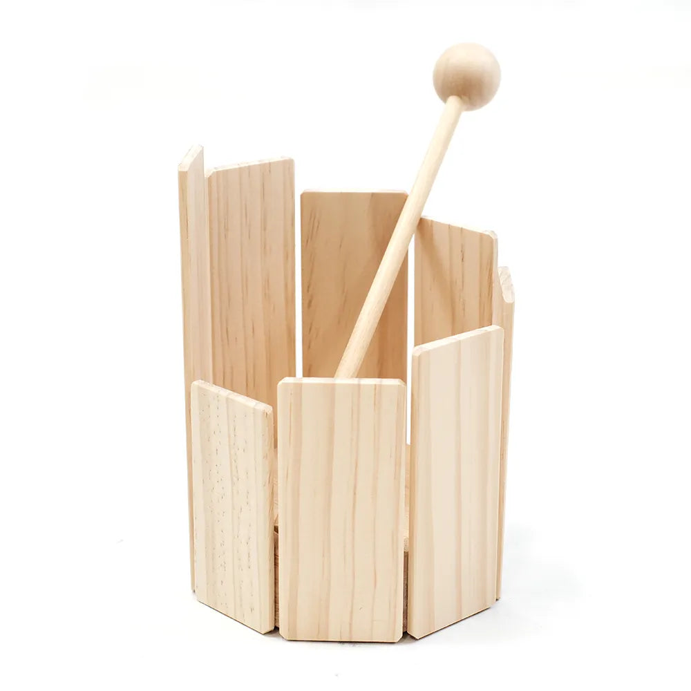 Octagon Tone Chamber Drum with Beater - 8 Tone