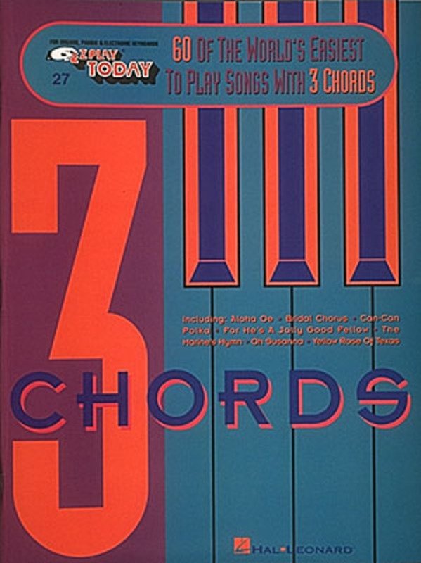 60 Easy Songs with 3 Chords for Keyboard - E-Z Play 27