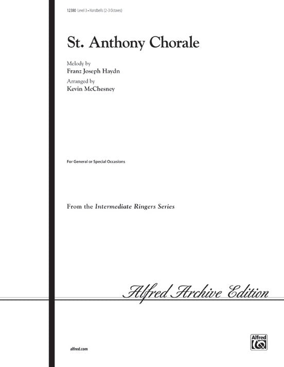 St Anthony Chorale Handbell Sheet Music