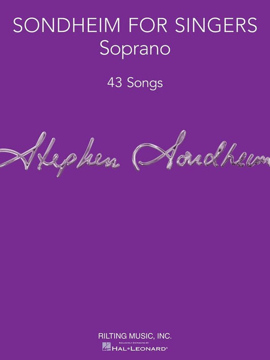 Sondheim for Singers: Soprano (Rilting Music, Inc.)