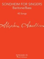 Sondheim for Singers — Baritone/Bass (Rilting Music, Inc.)