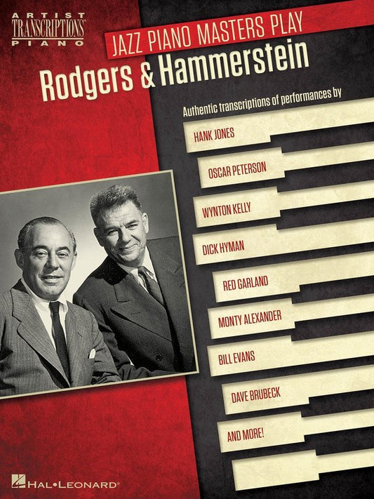 Jazz Piano Masters Play Rodgers & Hammerstein — Piano Solo — Artist Transcriptions (Hal Leonard)