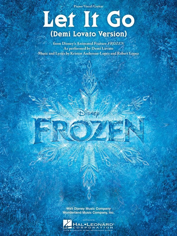 Let It Go from Frozen — Piano & Vocal Sheet Music (Hal Leonard)