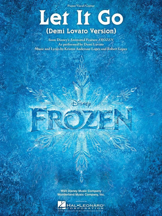 Let It Go from Frozen — Piano & Vocal Sheet Music (Hal Leonard)