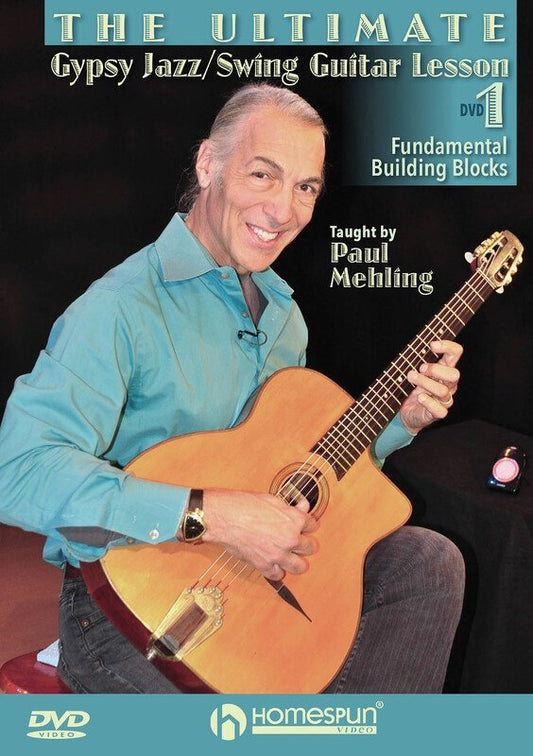 Ultimate Gypsy Jazz Swing Guitar Lesson — DVD Vol. 1 (Homespun)