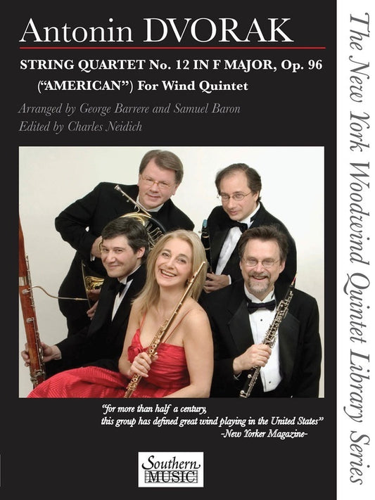 String Quartet Trans Winds No 12 F Op 96 Score/Parts