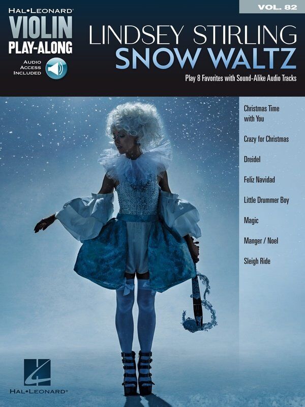 Lindsey Stirling - Snow Waltz Violin Play-Along V82 BK/OLA by Hal Leonard