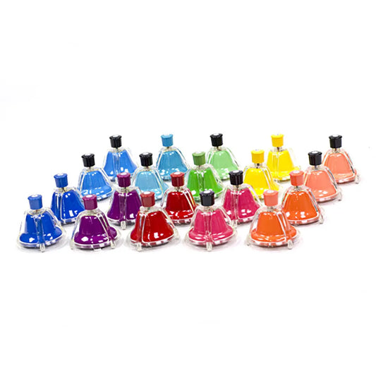 Desktop Touch Button Handbells Set - 20 Colour Coded Notes A3 to E6