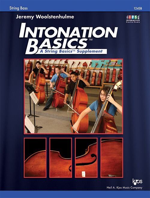 Intonation Basics for Double Bass by Jeremy Woolstenhulme - 48 Pages, Includes Instructional Videos, Suitable for 1st Year and Beyond