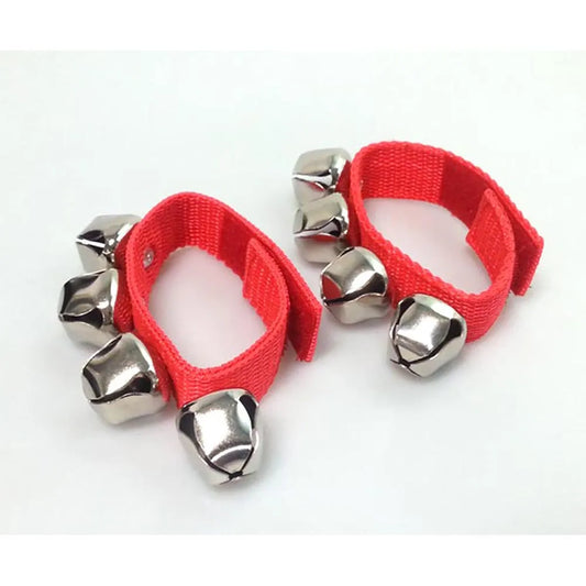 OneTribe Adjustable Wrist Bells with 4 Bells