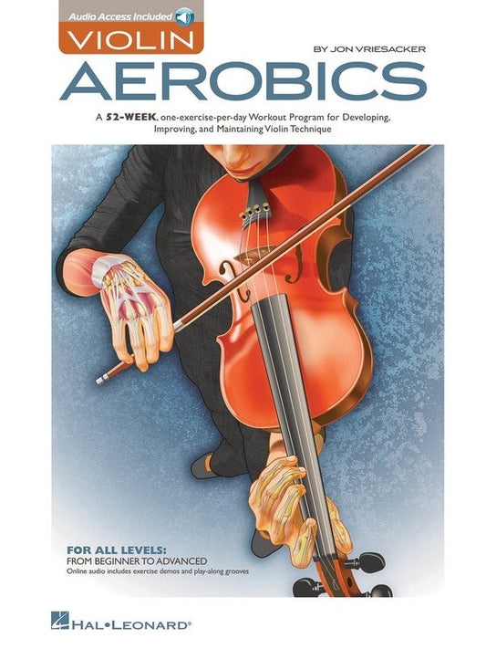 Violin Aerobics — Book/Online Audio (Hal Leonard)