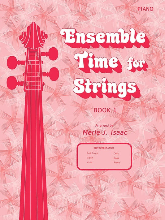 Ensemble Time For Strings Book 1 Piano