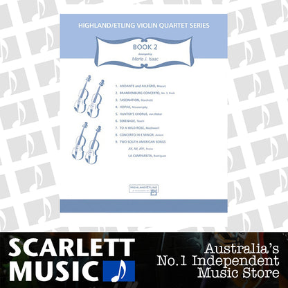 Highland/Ettling Violin Quartet Series Set 2 — view 2