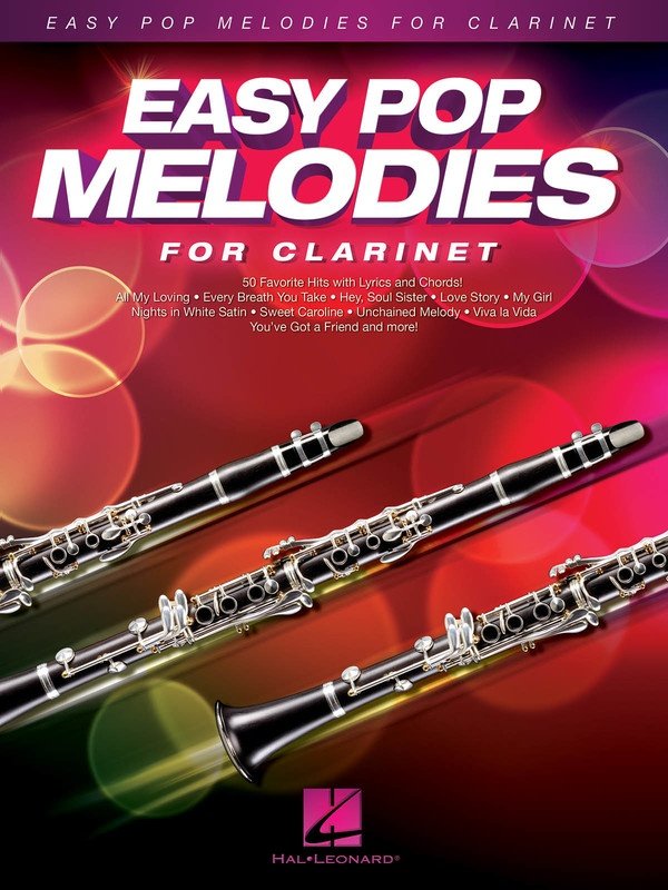 Easy Pop Melodies For Clarinet (Hal Leonard)