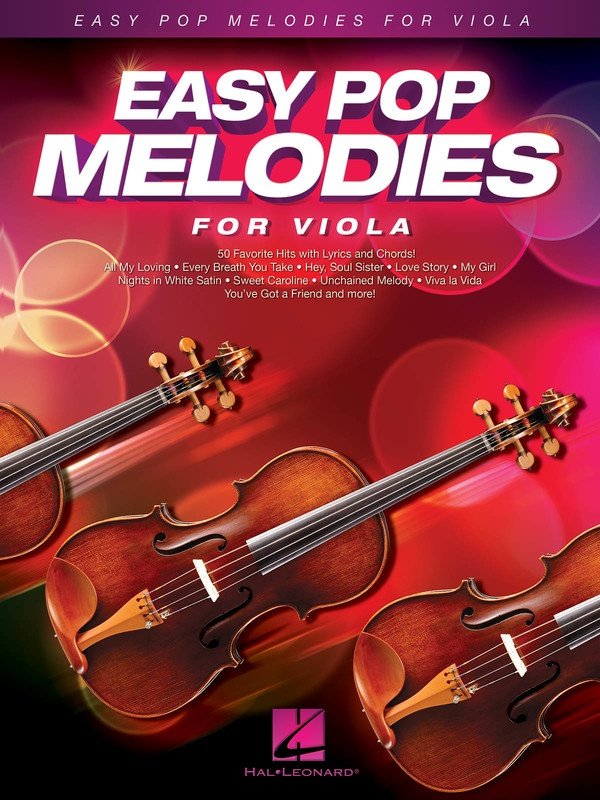 Easy Pop Melodies for Viola (Hal Leonard)