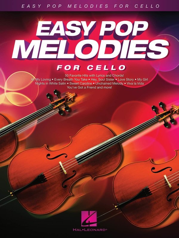 Easy Pop Melodies for Cello (Hal Leonard)