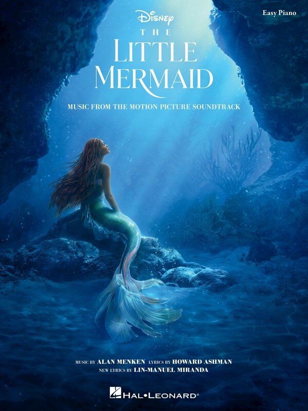 The Little Mermaid 2023 Movie Soundtrack Easy Piano Songbook