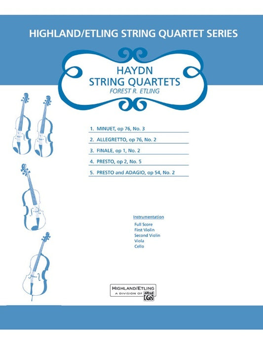 String Quartet Set - Chamber Sheet Music