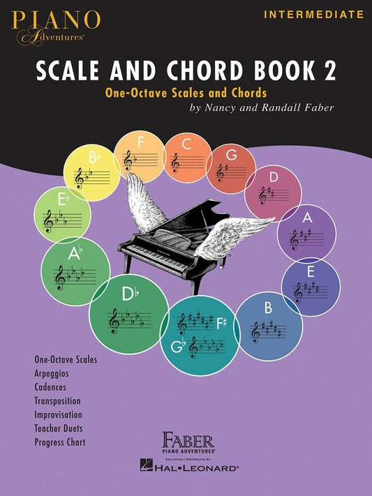 Piano Adventures Scale and Chord Book, Vol. 2 (Faber Piano Adventures)