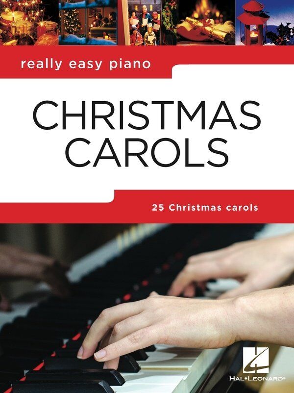 Really Easy Piano Christmas Carols for Beginners - 48 Pages with Lyrics
