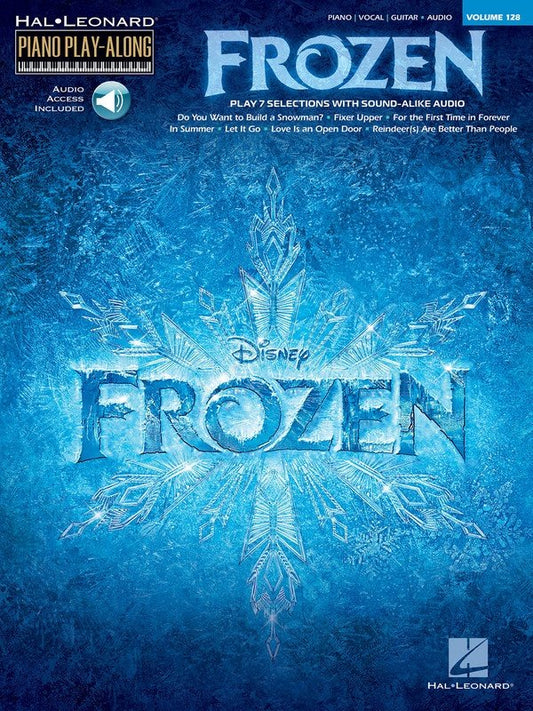 Frozen — Piano Play-Along Vol. 128, Book/Online Audio (Hal Leonard)