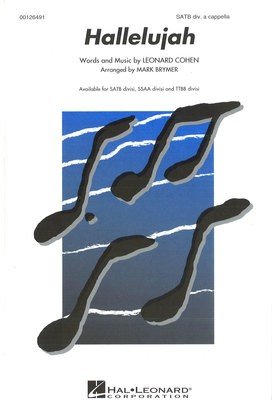 Hallelujah — SATB Divisi A Cappella Choral Score (Hal Leonard)