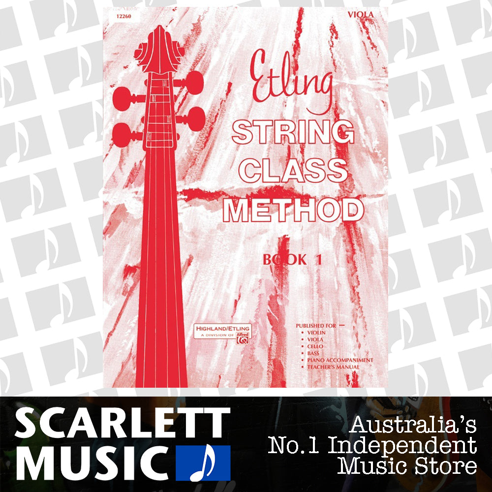 Etling String Class Method Book 1 Viola — view 2
