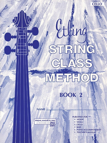 Etling String Class Method Book 2 Vc