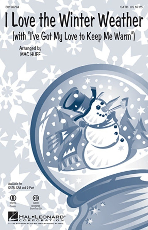 I Love The Winter Weather Showtrax CD CD