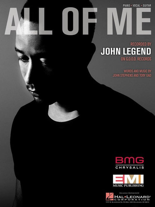 John Legend - All Of Me Pvg S/S (Hal Leonard)