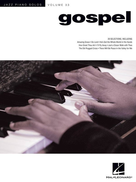 Gospel Jazz — Jazz Piano Solos Series Vol. 33 (Hal Leonard)