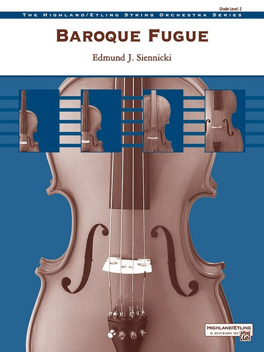 Baroque Fugue String Orchestra Sheet Music Grade 2