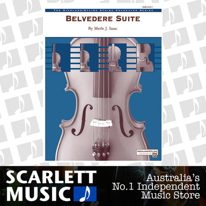 Belvedere Suite String Orchestra Sheet Music Grade 2 — view 2
