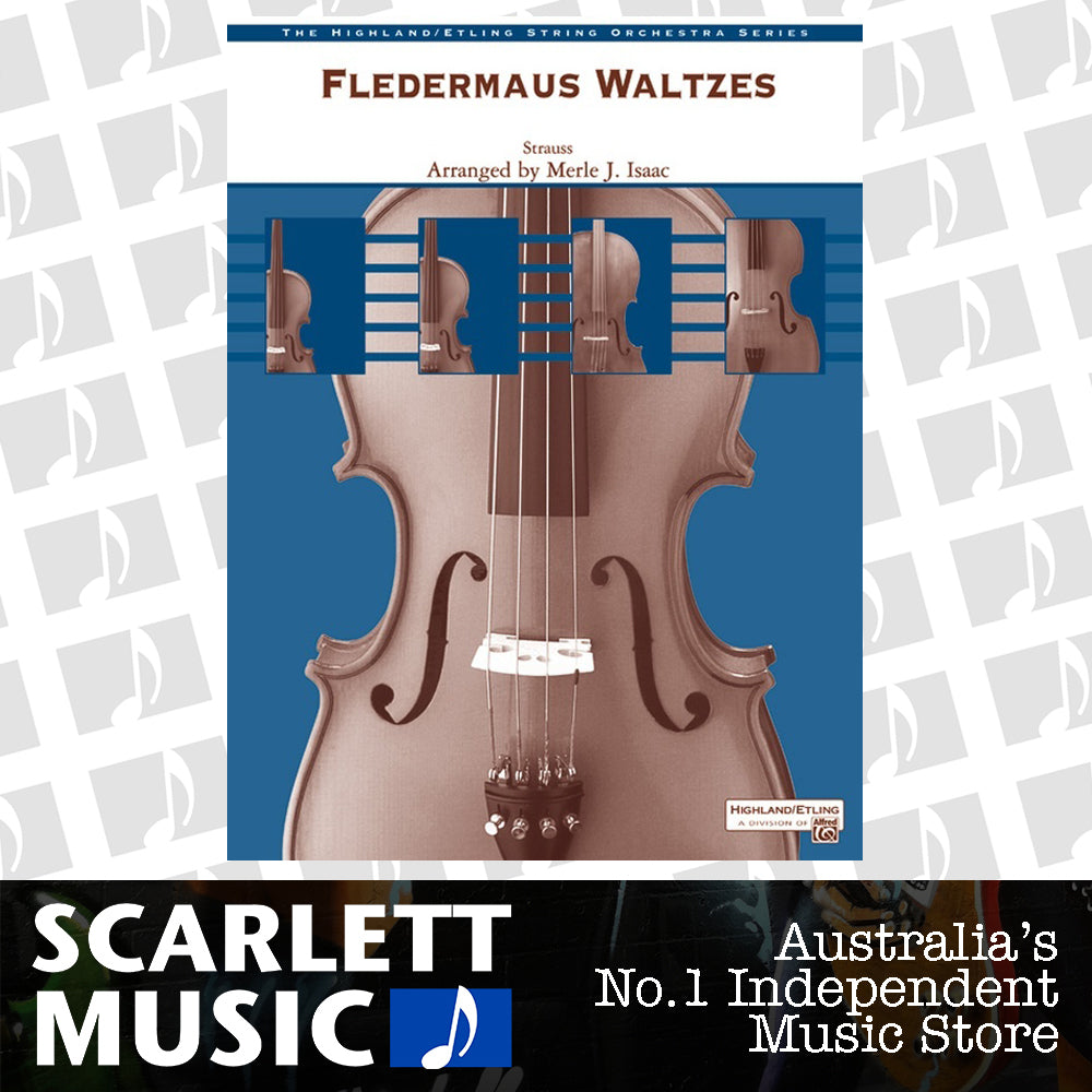 Fledermaus Waltzes String Orchestra Gr 3 — view 2