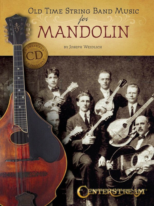 Old Time String Band Music for Mandolin — Book & CD (Centerstream Publications)