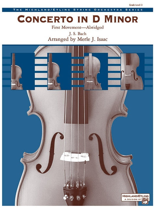 Concerto D Min Full Orchestra Gr 3