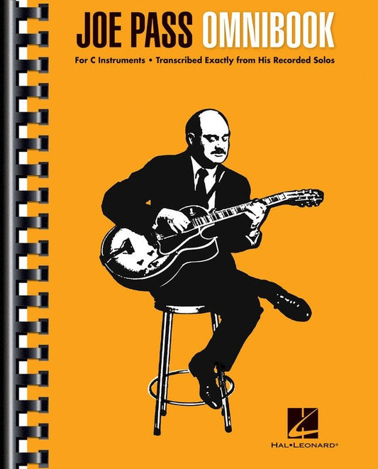 Joe Pass Omnibook — C Instruments, Guitar TAB (Hal Leonard)