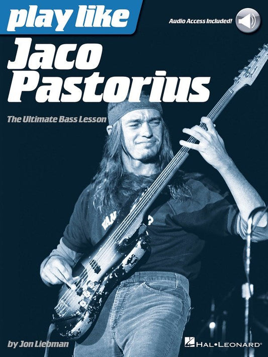Play Like Jaco Pastorius — Bass TAB, Book/Online Audio (Hal Leonard)