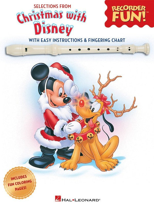 Christmas with Disney — Recorder Fun (Hal Leonard)
