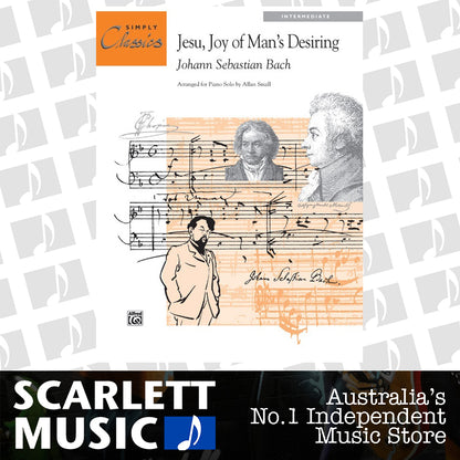 Jesu Joy Of Man's Desiring Simplified Piano Solo — view 2