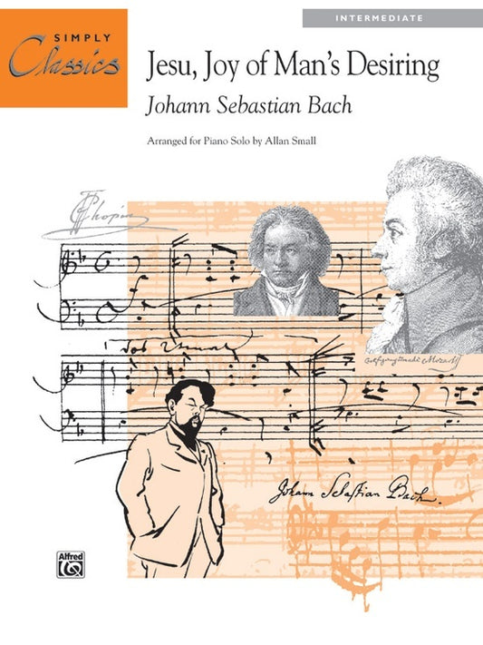 Jesu Joy Of Man's Desiring Simplified Piano Solo