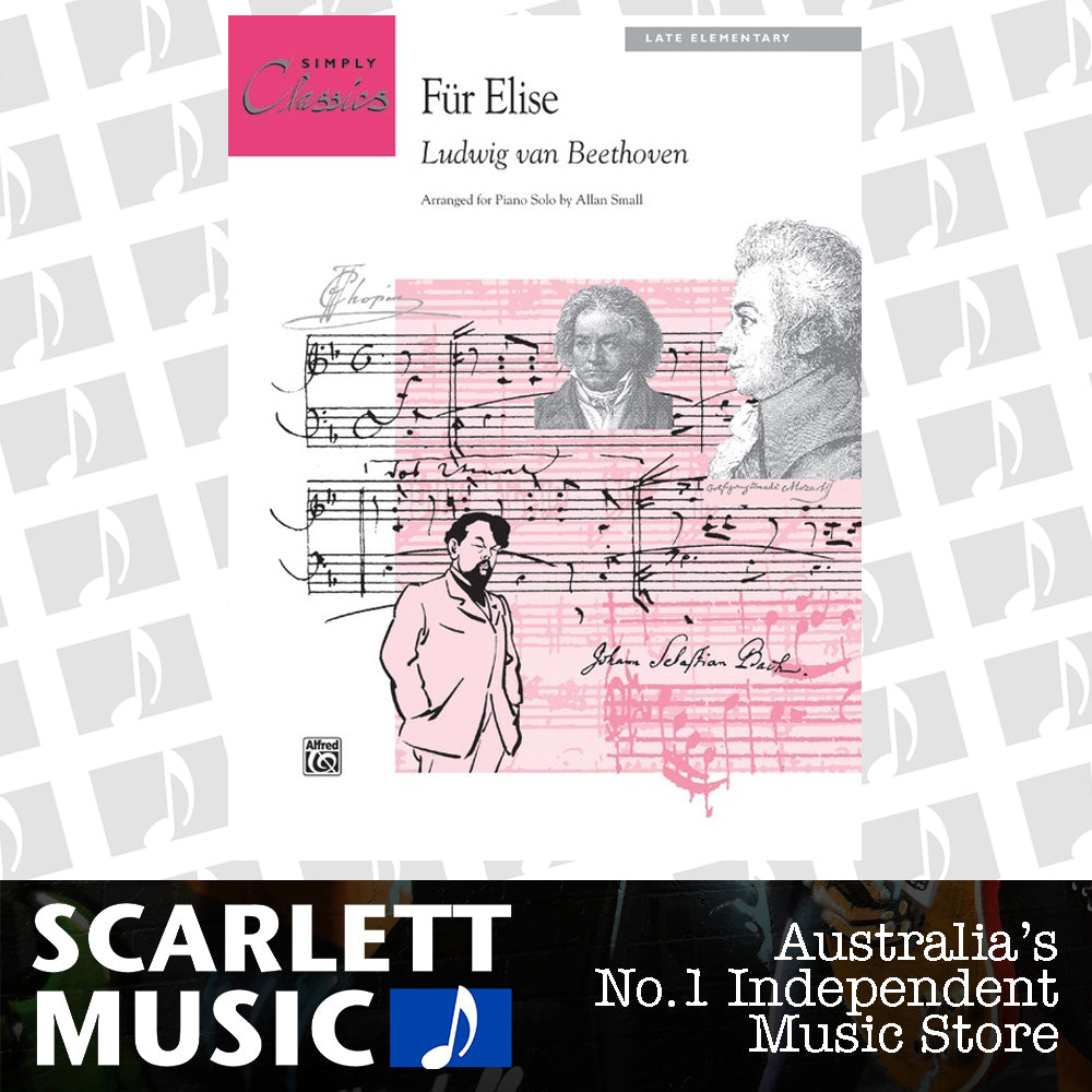 Fur Elise Simplied Piano Solo — view 2
