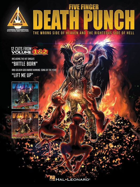 Five Finger Death Punch: Wrong Side of Heaven & Righteous Side of Hell — Guitar TAB (Hal Leonard)