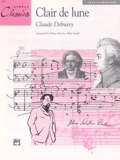 Clair De Lune Simplified Piano Solo