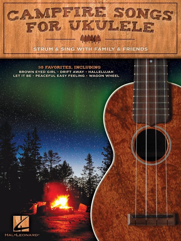 Campfire Songs for Ukulele — Melody Line, Lyrics & Chords (Hal Leonard)