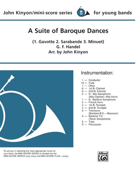 Suite of Baroque Dances for Concert Band Grade 1