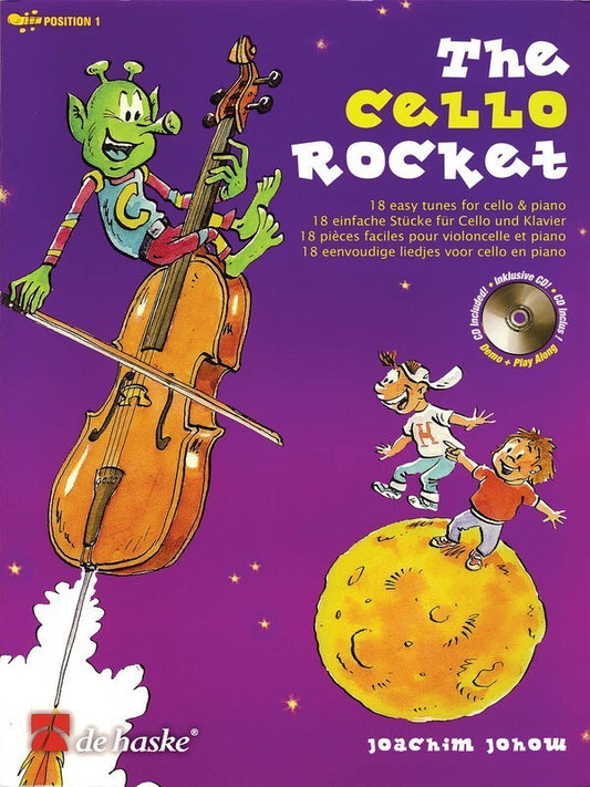 Cello Rocket Cello And Piano Book/CD (Softcover Book/CD)