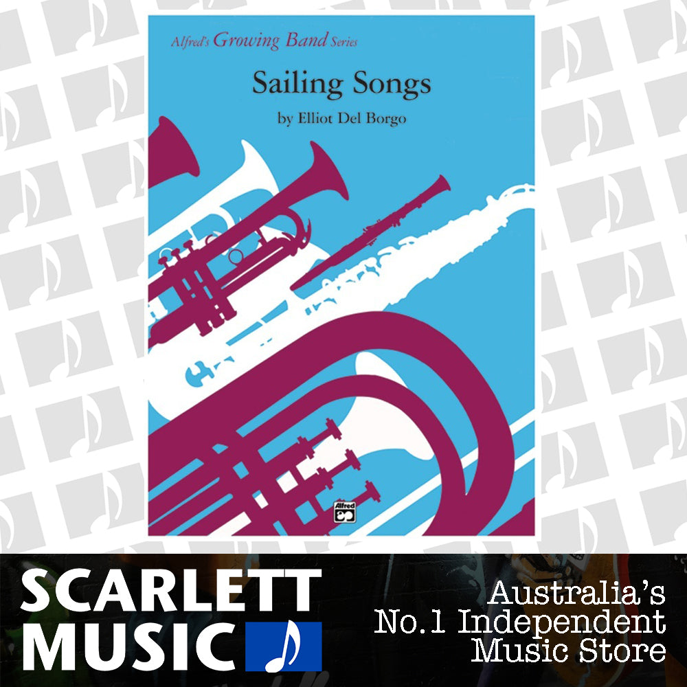 Sailing Songs Concert Band Sheet Music Grade 3 — view 2